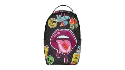 Pre-owned Sprayground Tasty Dlxsv Backpack In Black