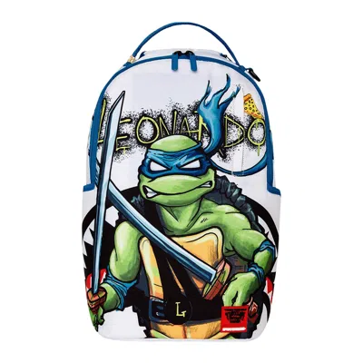 Pre-owned Sprayground Teenage Mutant Ninja Turtles Leonardo Katana Code Dlxr Backpack 'multicolor' | Multi-col