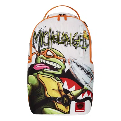 Pre-owned Sprayground Teenage Mutant Ninja Turtles Mikey Party Dlxr Backpack 'multicolor' | Multi-color | Men'