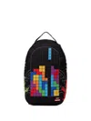 Sprayground Tetris-print Backpack In Black