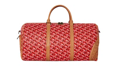 Pre-owned Sprayground The 3dsg Concorde Duffle In Multi