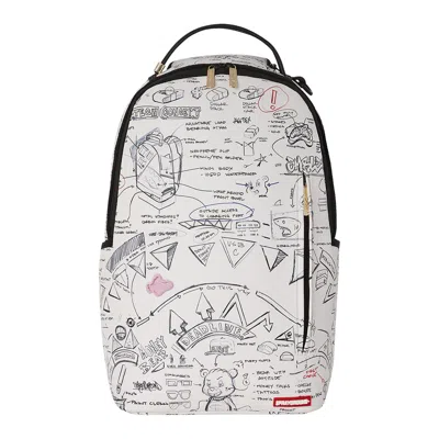 Pre-owned Sprayground The Daily Doodle Dlxsv Backpack 'multicolor' | Multi-color | Men's Size Onesize