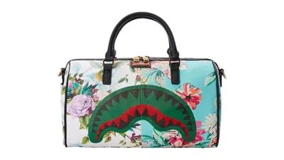 Pre-owned Sprayground The Sanctuary Mini Duffle In Multi