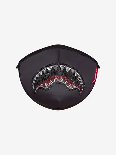 Sprayground Babies' Trinity 2.0 Shark Face Mask One In Black