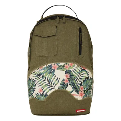 Pre-owned Sprayground Tropical Mirage Dlx Tactical Backpack 'multicolor' | Multi-color | Men's Size Onesize