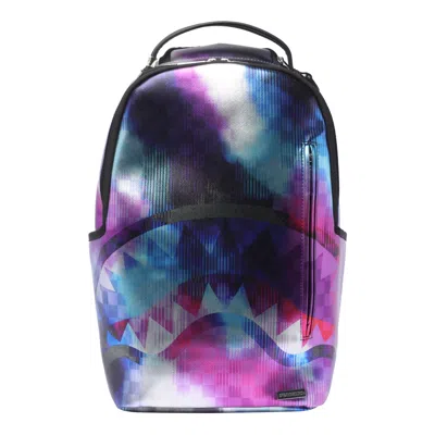 Sprayground Tye Check Backpack In Multicolour