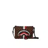 Sprayground Unisex Handbags  - Machine Francaise Pouchette - N.d. In Brown