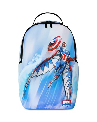 Sprayground Kids' Unisex Marvel Avengers Captain America Split Backpack In Multi