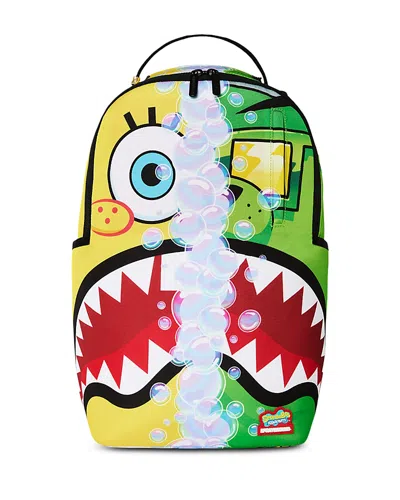 Sprayground Kids' Unisex Spongebob & Money Bear Backpack In Multi