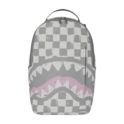Pre-owned Sprayground Vanquish Cream Backpack Backpack 'grey White' | Men's Size Onesize