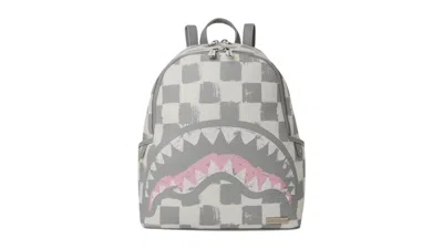 Pre-owned Sprayground Vanquish Cream Savage Backpack In Multi