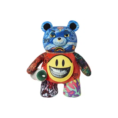 Pre-owned Sprayground Villain Money Bear Teddybear Ron English Edition Backpack 'multicolor' | Multi-color | M