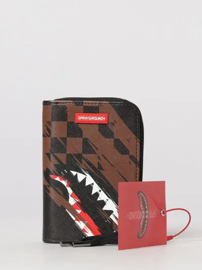Sprayground Wallet Men In Brown