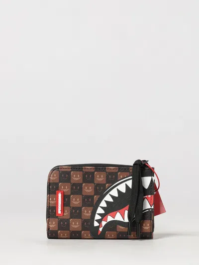 Sprayground Wallet Men Color Multicolor In Brown