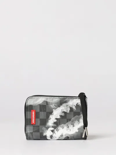 Sprayground Wallet  Men Color Charcoal In Gray