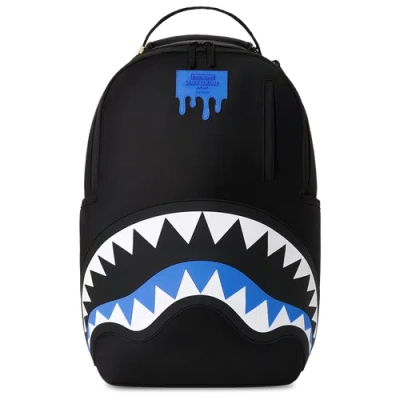 Sprayground Womens Sharkmouth Backpack In Light Blue/black