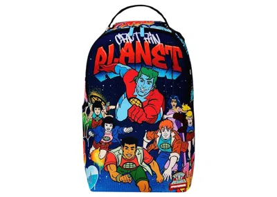 Pre-owned Sprayground X Captain Planet Official (dlxsr) Backpack