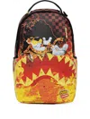 Sprayground X Cheetos Tiger-print Backpack In Multi