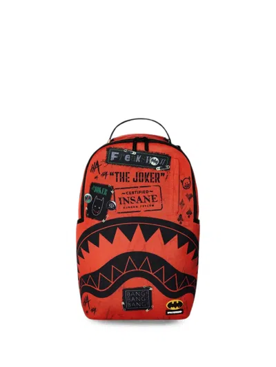 Sprayground Kids' X Dc Comics The Joker Backpack In Red