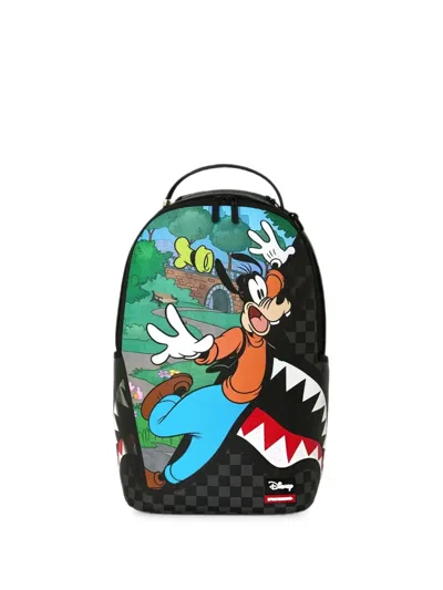 Sprayground X 디즈니 구피 빙 구피 백팩 In Multi