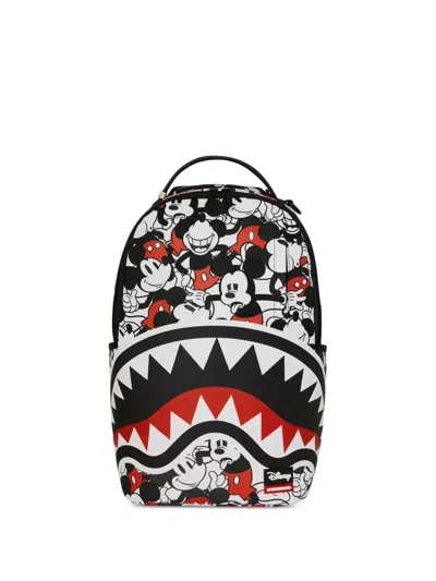 Sprayground X Disney Mickey Crammed Backpack In Multi