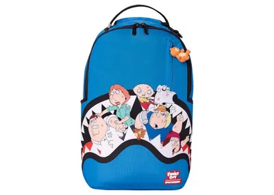 Pre-owned Sprayground X Family Guy Bruiser (dlxsr) Backpack In Blue
