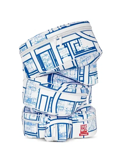 Sprayground X Frank Lloyd Wright-2 Backpack In Blue