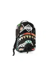 Sprayground X Jon Z Burned Disc Backpack In Multi