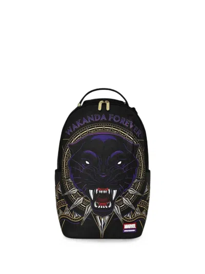 Sprayground Kids' X Marvel Wakanda Backpack In Animal Print