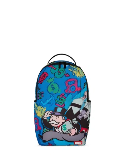 Sprayground Kids' X Monopoly Tear Through Backpack In Multi