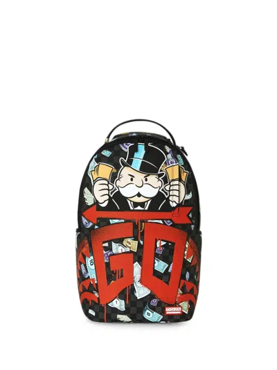 Sprayground Kids' X Monopoly Time To Go Backpack In Multi