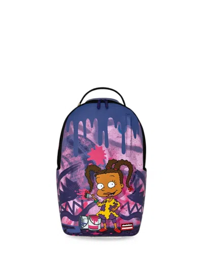Sprayground Kids' X Nickelodeon Rugrats Love To Paint Backpack In Blue