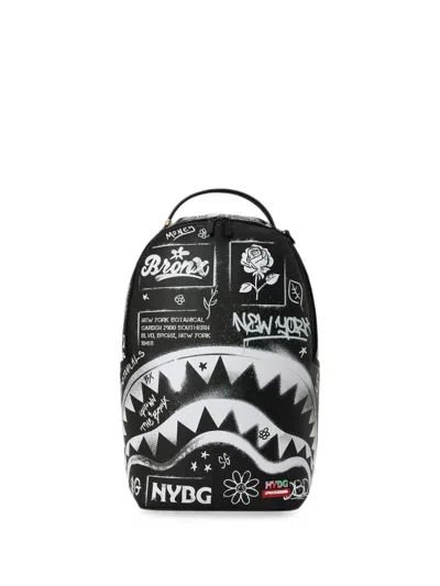Sprayground Kids' X Nybg Bronx Vibes Backpack In Black