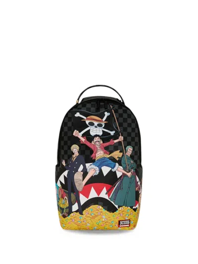 Sprayground Kids' X One Piece Straw Hat Crew Backpack In Multi
