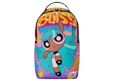Pre-owned Sprayground X Power Puff Girls Bliss All Day (dlxsr) Backpack