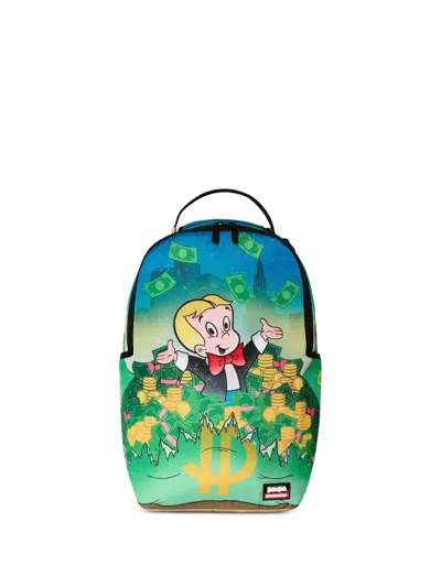 Sprayground Kids' X Richie Rich Shark Stacks Backpack In Multi