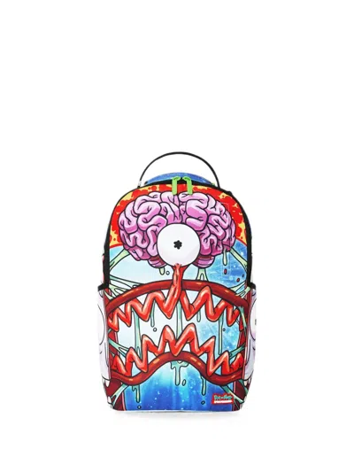 Sprayground Kids' X Rick And Morty Graphic-print Backpack In Red