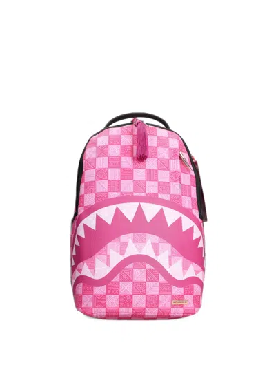 Sprayground X Sandflower A.i. African Inteligence The Sunset Reset Backpack In Black