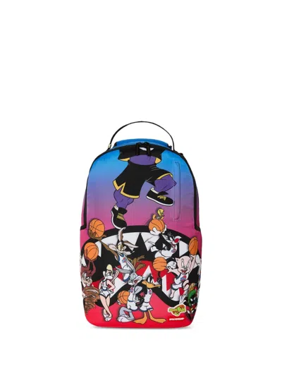 Sprayground Kids' X Space Jam 25th Anniversary Graphic-print Backpack In Blue