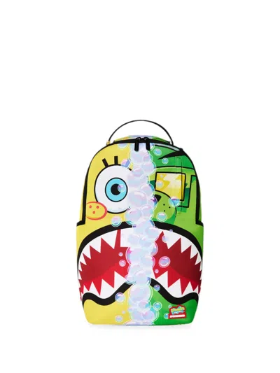 Sprayground Kids' X Spongebob Vs Moneybear Backpack In Multi