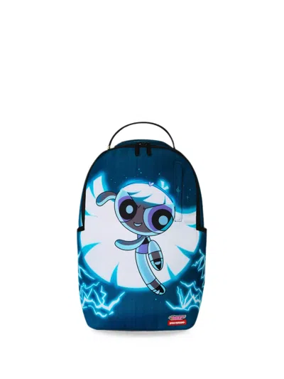Sprayground X The Powerpuff Girls Bliss Ready For Action Backpack In White