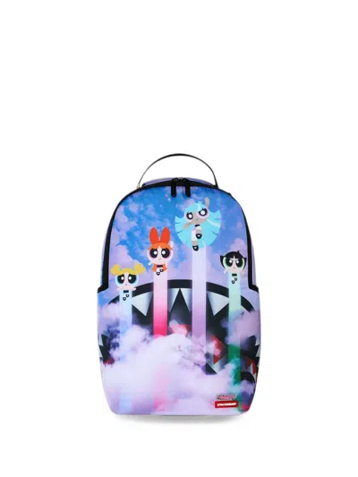 Sprayground Kids' X The Powerpuff Girls Cloudbreaker Backpack In Blue