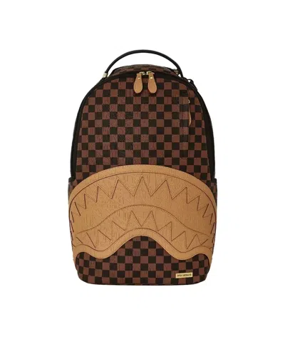 Sprayground Zaino Embossed Check Brown