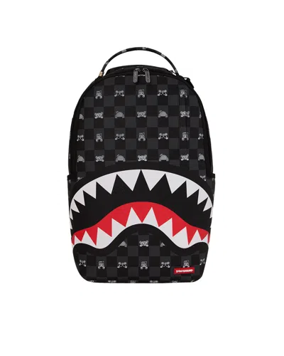 Sprayground Zaino Gray Peeking Character Check In Brown