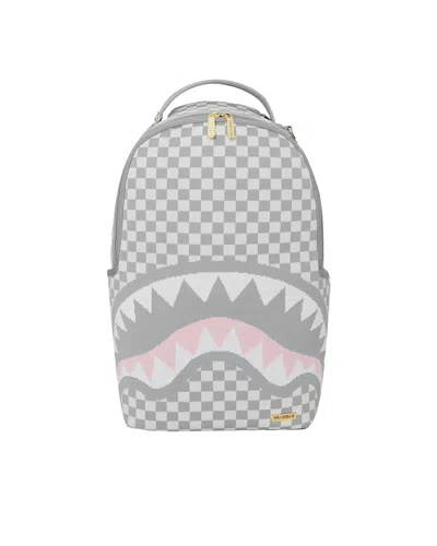 Sprayground Zaino Knit Sharks In Paris In Cream Dlx In Multi
