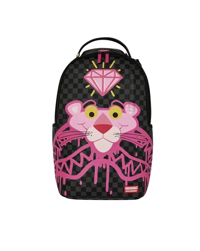 Sprayground Pink Panther Drippy Diamonds Backpack