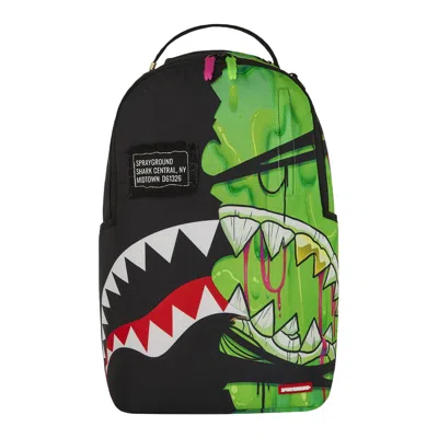 Pre-owned Sprayground Zombie Ooze Shark Central Backpack 'multicolor' | Multi-color | Men's Size Onesize