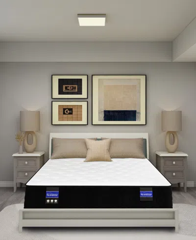Spring Air Back Supporter Audrey 11" Hybrid Firm Tight Top Mattress Set, Queen In No Color