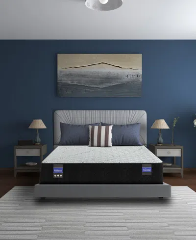 Spring Air Back Supporter Hannah 13" Hybrid Firm Tight Top Mattress Set, Queen Split In No Color