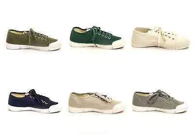 Pre-owned Spring Court Men's Canvas G2 M Sneakers In Green